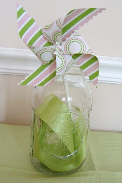 pinwheel decoration for first birthday party