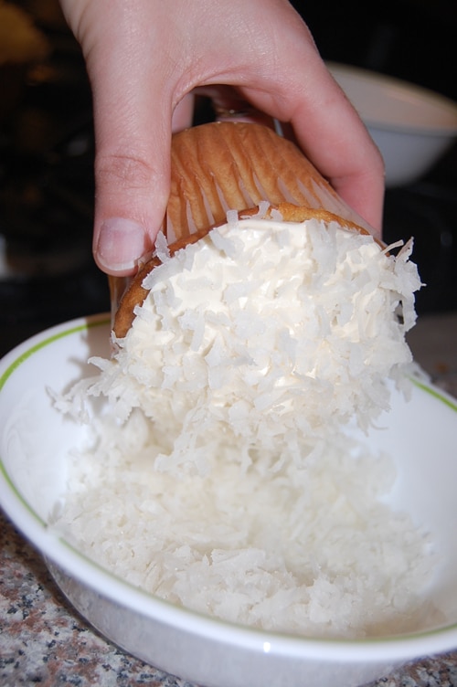 coconut coconut cupcake
