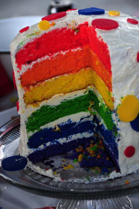 rainbow cake2 rainbow cake